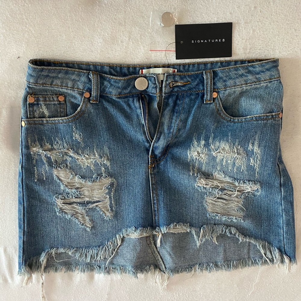 Jean skirt